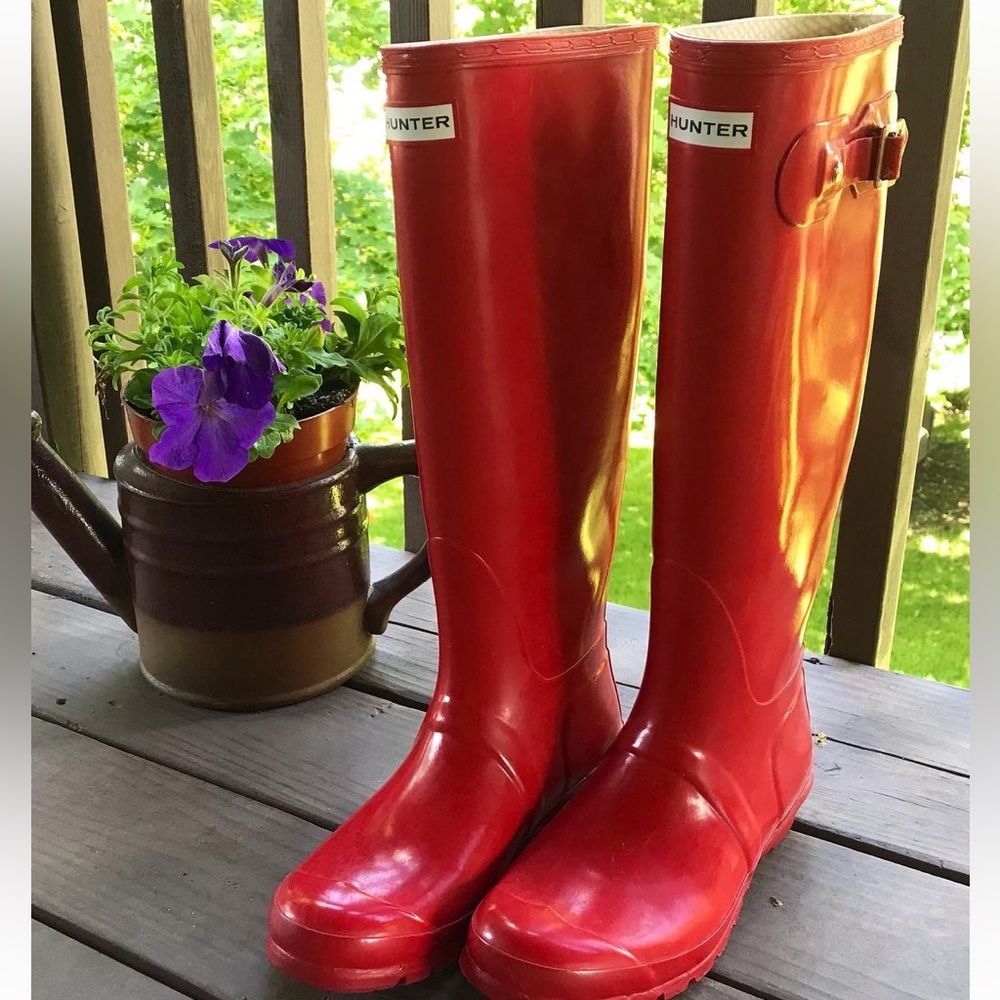 Hunter rain boots - Picture 3 of 3